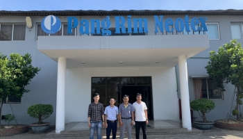 Buổi đào tạo thực tế cùng chuyên gia hãng daelim tại nhà máy PangRim